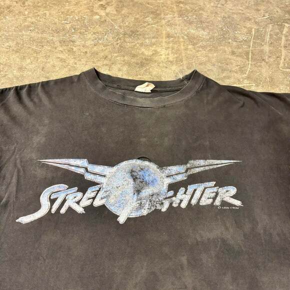 Vintage 1995 Street Fighter Movie Promo Shirt Rare Pay-Per-View Graphic Tee XL